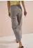 Cecil Seersucker Hose Loose Fit (B381217) brown cacao