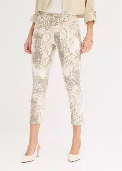 bonprix 7/8 Hose Slim Fit (93281095) beige leo