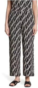 Betty Barclay Marlene-Hose mit elastischem Bund (75256249) schwarz/beige