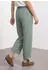 Street One 7/8 High Waist Wide Leg Hose im Loose Fit (A380289) dark mint green