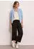 Street One 7/8 High Waist Wide Leg Hose im Loose Fit (A380289) black