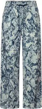 Street One Ikat 7/8 Wide Leg Hose (A379189) arona blau