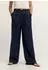 Bugatti Weites Bein Chinohose aus Stretch-Baumwolle (97275941) marine