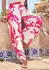 Lascana Wide leg culotte creme/pink bedruckt