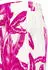 Lascana Wide leg culotte creme/pink bedruckt