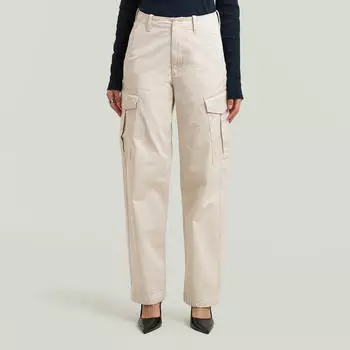 G-Star Loose Cargo Wmn Cargohose Straight Fit (D29512-5126-1603) whitebait