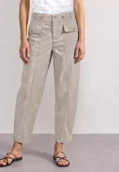 Street One High Waist Barrel Leg Hose im Casual Fit (A381355) clay sand