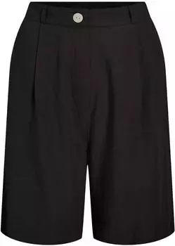 Vila VIPRISILLA High Waist Bermuda Shorts (14113584) black beauty