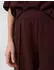 Opus Melane Bloom Wide Leg Pants mit Komfortbund (4255849289888) dunkelrot