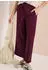 Cecil Culotte Loose Fit High Waist (55251609) sweet grape rot