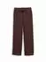 Tom Tailor 1047661 Loose Straight Stoffhose java dark brown