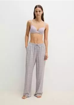 Marc O'Polo Lounge Pants (39181248) grau/lila kariert