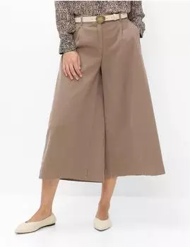 BRAX Damen Hose Style MELLI S WARM GREIGE hellbraun Gr. (091153_9843920_50)