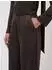 Y.A.S YASPELLA HW Wide Pants Anzughose mit Stretch (26041054) chocolate brown
