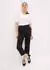 bonprix 3/4 Hose Regular Fit mit Schlitz (77335200) schwarz