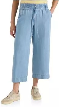 Cecil High Waist Stoffhose (13317969) light blau wash