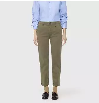 MAC Chino Turn Up Slim Fit Chinohose (MCA0512005000003) khaki