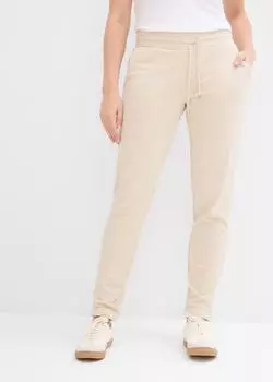 bonprix Jerseyhose mit Bequembund und Kordelzug (33296962) hellsand