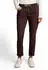Tom Tailor 7/8 Hose Tapered mit Bindeband am Bündchen (1040963) java dark brown/türkis