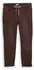 Tom Tailor 7/8 Hose Tapered mit Bindeband am Bündchen (1040963) java dark brown/türkis