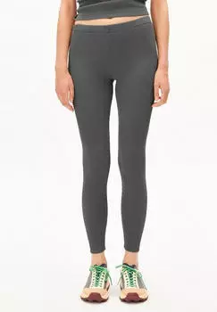 armedangels GMT Dye Rib Tights Slim Fit (30008163-2682) space steel