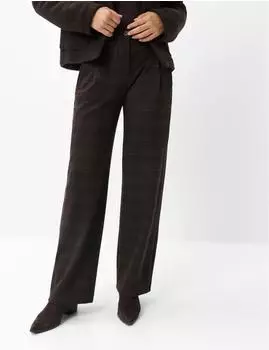 BRAX Damen Marlenehose Style PEGGY FLARED MARRONE dunkelbraun Gr. (104840_10232120_52)