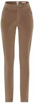 BRAX Damen Five-Pocket-Hose Style SHAKIRA LIGHT WALNUT Beige Gr. (091033_9173520_58)