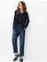 BRAX Damen Chino Style CARRIE STONED USING & BUFFIES denim blau Gr. (106000_10943220_26)