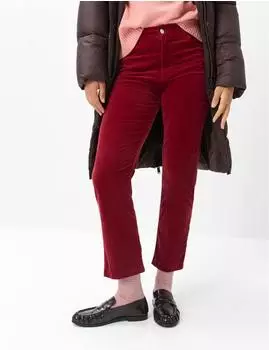 BRAX Damen Five-Pocket-Hose Style MAY S WINE RED dunkelrot Gr. (091033_9193220_80)