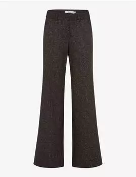 BRAX Damen Palazzohose Style MAINE BRUNETTE dunkelbraun Gr. (095973_9948420_55)