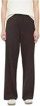 s.Oliver Flie&szlig;ende Hose mit Wide Leg und Elastikbund /REG braun 2181434.8944.