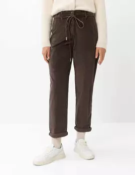BRAX Comfort Plus 7/8 Cord Trousers (10588024) maroon