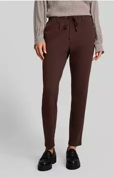 Tom Tailor Stoffhose mit Tunnelzug (1008375) java dark brown/grau