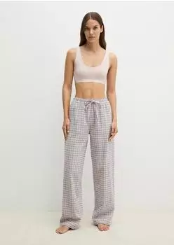 Marc O'Polo Lounge Pants (14739720) hellbeige kariert 1