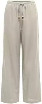 Only Onlisola Mw Pull-Up Wide Pant (15374094) oatmeal
