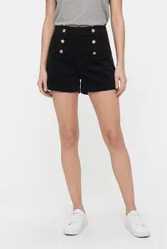 Only ONLZEVA HW CORD BUT SHORTS CC PNT Shorts (58496065) schwarz