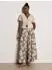 Apricot Plissierte Culotte-Hose stein