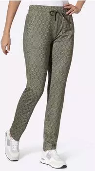 Heine Jersey Pants (26193129) khaki/ecru