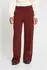 ICHI Kate Wide Fit Hose mit Bügelfalten (20116768) madder braun