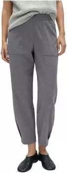 Opus City Pants mit M&eacute;lange-Optik und Cargotaschen anthrazit