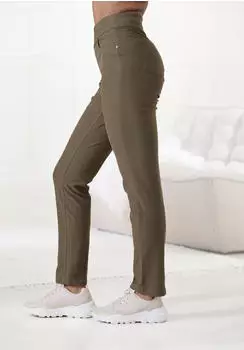 H.I.S Jeans Relaxed fit Hose mit breitem Bund (11860555) olive