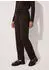 Madeleine Weite Jersey-Hose mit Bundfalten und Bindeband (52041332) braun