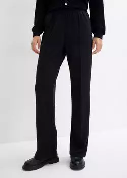 bonprix Sweathose mit Biese Regular Fit (95007595) schwarz