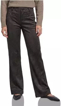 Street One Velour Stoffhose (72743410) schwarz coffee