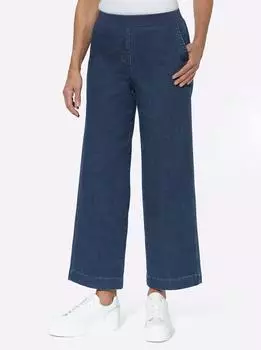 Witt Weiden Culotte Stone Washed blue-stone-washed
