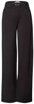 Street One High Waist Straight Leg Hose im Casual Fit (3818555) black coffee