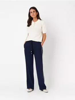 Toni Sue Wide Palazzo Hose Slim Fit (58055706) dunkelblau