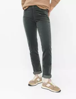 BRAX Damen Five-Pocket-Hose Style CAROLA DEEP FOREST dunkelgr&uuml;n Gr. (091033_9173720_30)