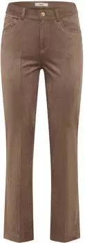 BRAX Damen Five-Pocket-Hose Style MAY S TAUPE Hellbraun Taupe hellbraun - taupe Gr. (094403_9293220_53)