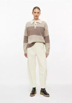 s.Oliver Ankle-Cordhose mit Barrel Leg creme 2182665.0700.